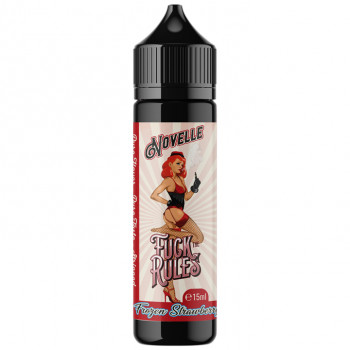 Frozen Strawberry Novelle Serie 15ml Longfill Aroma by Fuck the Rules MHD Ware