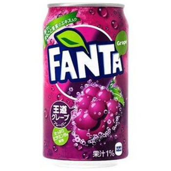 Fanta Grape Can Japan 160ml Erfrischungsgetränk