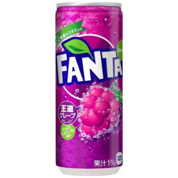 Fanta Grape Can Japan 500ml Erfrischungsgetränk