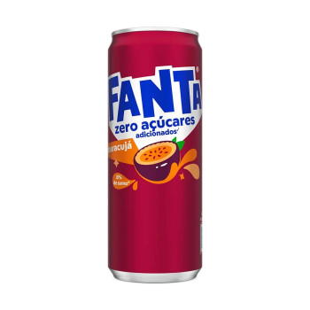 Fanta Maracuja Zero Sugar 330ml Erfrischungsgetränk