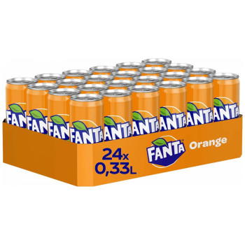 Fanta Orange Erfrischungsgetränk 24x 330ml