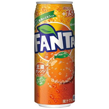 Fanta Orange Can Japan 500ml Erfrischungsgetränk