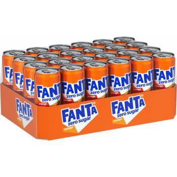 Fanta Orange Zero Sugar Erfrischungsgetränk 24x330ml Fanta Orange Zero Sugar Erfrischungsgetränk 24x330ml
