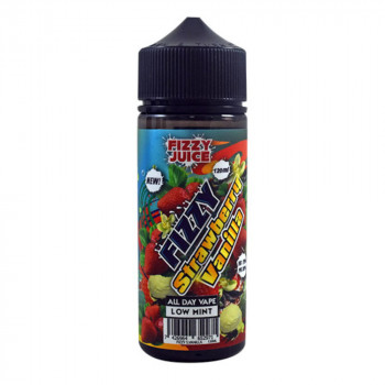 Strawberry Vanilla 100ml Shortfill Liquid by Fizzy Juice
