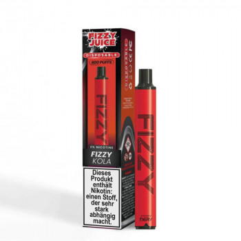 Fizzy Juice E-Zigarette 20mg 600 Züge 550mAh NicSalt Fizzy Kola