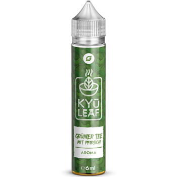 Flavorverse Kyū Leaf – Grüner Tee mit Pfirsich Longfill Aroma