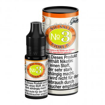 Cidre B. Nicsalt Liquid by Flavour Smoke 10ml / 9mg