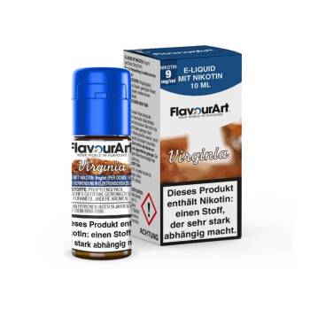 FlavourArt Virginia Liquid 10ml / 9mg
