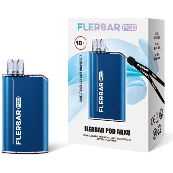 Flerbar Pod 500mAh Prefilled Pod System Mod Blau