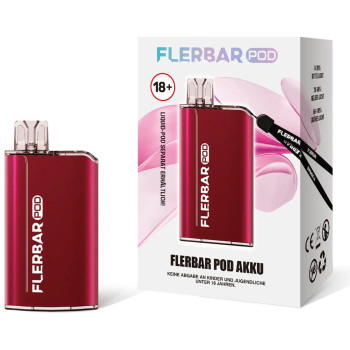 Flerbar Pod 500mAh Prefilled Pod System Mod Rot