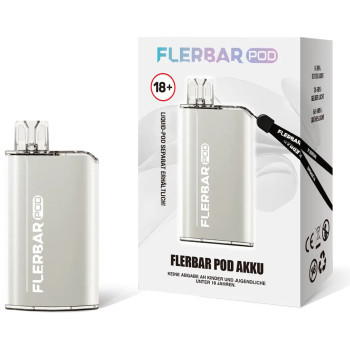 Flerbar Pod 500mAh Prefilled Pod System Mod Weiss