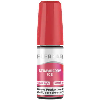 Flerbar Strawberry Ice NicSalt Liquid 10ml / 10mg