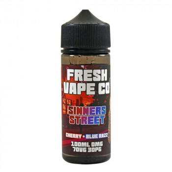 Sinner Street 100ml Shortfill Liquid by Fresh Vape Co.