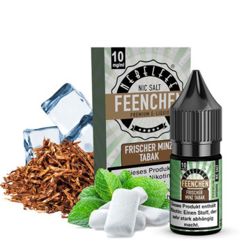Frischer Minz Tabak Feenchen NicSalt Liquid by Nebelfee