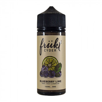 Blueberry Lime 100ml Shortfill Liquid by Frukt Cyder