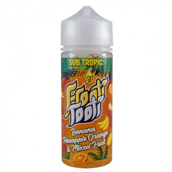 Banana Pineapple Orange Mixed Fruit 100ml Shortfill Liquid by Frooti Tooti