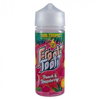 Peach Raspberry 100ml Shortfill Liquid by Frooti Tooti