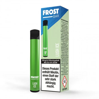 Frost Bar E-Zigarette 20mg 575 Züge 400mAh NicSalt Lush Ice