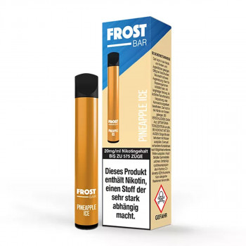 Frost Bar E-Zigarette 20mg 575 Züge 400mAh NicSalt Pineapple Ice