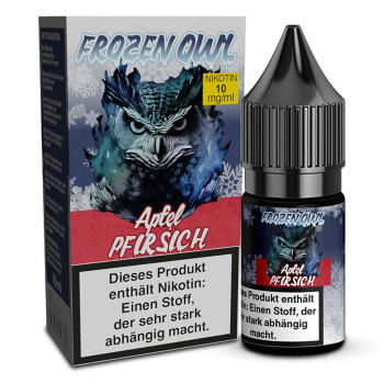 Frozen OWL Apple Peach NicSalt Liquid 10ml / 10mg