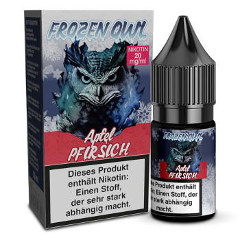 Frozen OWL Apple Peach NicSalt Liquid 10ml / 20mg