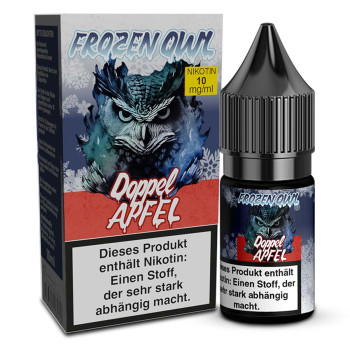 Frozen OWL Doppelapfel NicSalt Liquid 10ml / 10mg