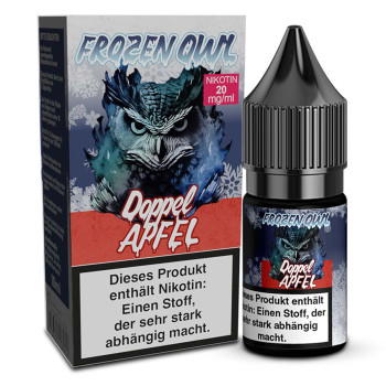 Frozen OWL Doppelapfel NicSalt Liquid 10ml / 20mg