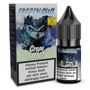 Frozen OWL Grape Mint NicSalt Liquid 10ml / 10mg