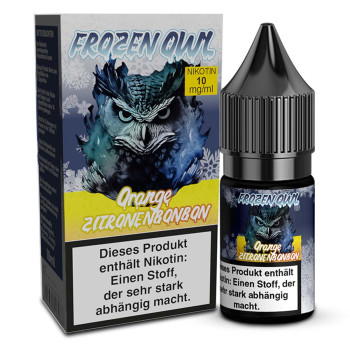 Frozen OWL Orange Zitronenbonbon NicSalt Liquid 10ml / 10mg