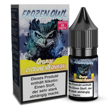 Frozen OWL Orange Zitronenbonbon NicSalt Liquid 10ml / 20mg