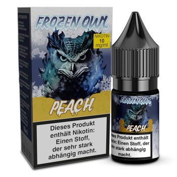 Frozen OWL Peach NicSalt Liquid 10ml / 10mg