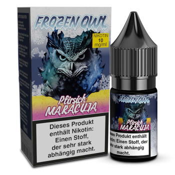 Frozen OWL Pfirsich Maracuja NicSalt Liquid