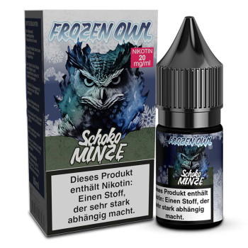 Frozen OWL Schoko Minze NicSalt Liquid 10ml / 20mg