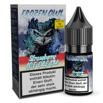 Frozen OWL Strawberry Ice Cream NicSalt Liquid 10ml / 10mg