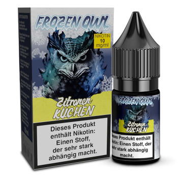 Frozen OWL Zitronenkuchen NicSalt Liquid 10ml / 10mg