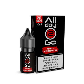 Fruity Ice Dragon Hybrid NicSalt Liquid by Allday2Go 10ml / 20mg