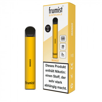 Frumist E-Zigarette 20mg 500 Züge 400mAh NicSalt Mango