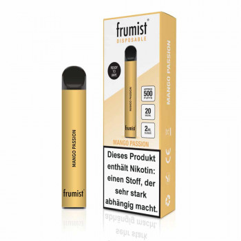 Frumist E-Zigarette 20mg 500 Züge 400mAh NicSalt Mango Passion
