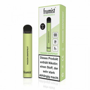Frumist E-Zigarette 20mg 500 Züge 400mAh NicSalt Passion Grapefruit