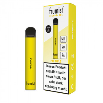 Frumist E-Zigarette 20mg 500 Züge 400mAh NicSalt Pineapple