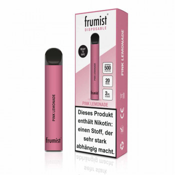 Frumist E-Zigarette 20mg 500 Züge 400mAh NicSalt Pink Lemonade