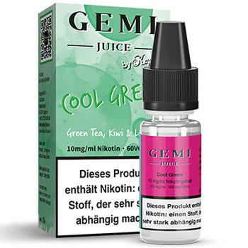 GEMI Juice by Kapka's Cool Green NicSalt Liquid 10ml / 10mg