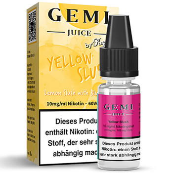 GEMI Juice by Kapka's Yellow Slush NicSalt Liquid 10ml / 10mg