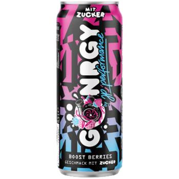GÖNRGY JP Performance Boost Berries Zucker Energy Drink 500ml GÖNRGY JP Performance Boost Berries Zucker Energy Drink 500ml