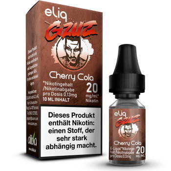 GZUZ Cherry Cola NicSalt Liquid