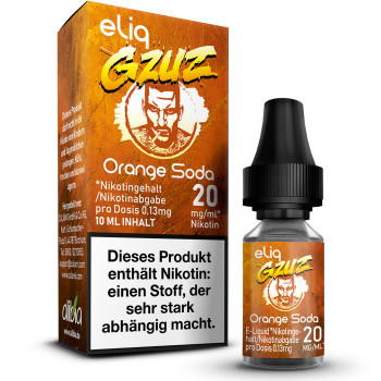 GZUZ Orange Soda NicSalt Liquid