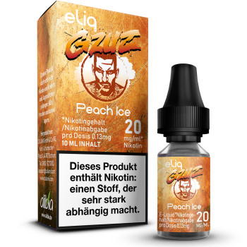 GZUZ Peach Ice NicSalt Liquid