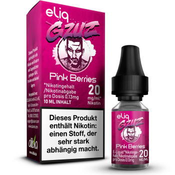 GZUZ Pink Berries NicSalt Liquid