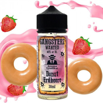 Donut Erdbeere 30ml Longfill Aroma by Gangsterz