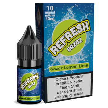 Lemon Lime Hybrid NicSalt Liquid by Refresh Gazoz